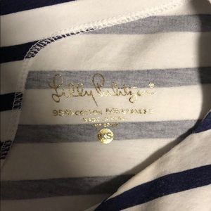 Lilly Pulitzer Tops - Lilly Pulitzer striped navy top Lilly Pulitzer Tops - Lilly Pulitzer striped navy top